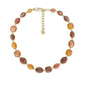 Cabochons Harmony Caramel Necklace