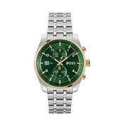 Skytraveller 44mm Green Dial Quartz Stainless Steel Watch