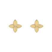 9k Gold Flower Stud Earrings