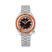 DEFY REVIVAL 37mm Black Dial Automatic Stainless Steel Watch