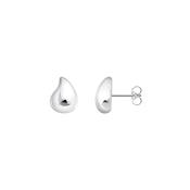 Raindrop Sterling Silver Stud Earrings