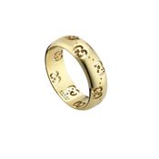 Icon 18k Yellow Gold 4mm Ring Size 14