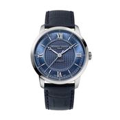 Classics Premiere 38.5mm, Navy Dial, Automatic Movement, Stainless Steel Case, Leather Strap Watch
