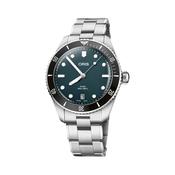Divers Date 39mm Green Dial Automatic Stainless Steel Watch