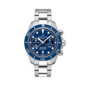 DS Action Diver Chrono 44.6mm Blue Dial Stainless Steel Watch