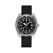 DS SUPER PH1000M Black Dial Automatic Textile Strap Watch
