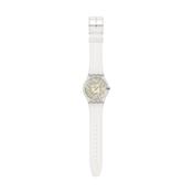 From the Archive 41mm Beige Dial Silicone Strap Quartz Watch