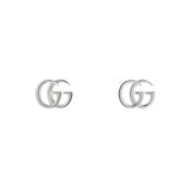 GG Marmont Sterling Silver Stud Earrings