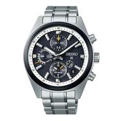 Prospex Speedtimer GPS Dual Time Chronograph 42mm, Black Dial, Solar Movement, Stainless Steel Watch