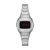 American Classic PRS Digital 41.35mm, Red Dial, Quartz Movement, Stainless Steel Watch