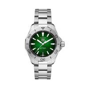 Aquaracer Professional 200 Date 40mm Green Dial Automatic Stainless Steel Watch