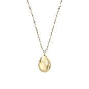 18k Yellow Gold Faberge Egg Pendant image