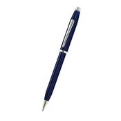 Century Chrome Trim Ballpoint II Blue Lacquer Pen