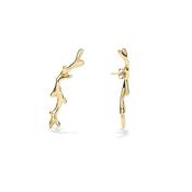 Corail Gold Plated Climber Earrings image