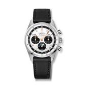 CHRONOMASTER ORIGINAL 38mm White Dial Automatic Leather Strap Watch