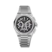DEFY SKYLINE CHRONOGRAPH SKELETON 42mm Black Dial Automatic Steel Watch