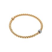 Eka Flex'it 18k Yellow &amp; White Gold Diamond Bracelet image