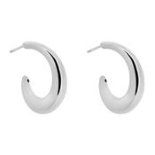 Sterling Silver Open Hoop Earrings image