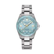 DS Action 40mm Light Blue Dial Quartz Titanium Bracelet Watch image