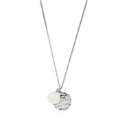 Dreamer's Paradise Sterling Silver White Shell Pendant Necklace