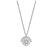 Renewal Spinner Sterling Silver Pendant Necklace