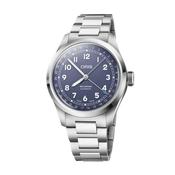 Big Crown Pointer Date 40mm Purple Dial Automatic Stainless Steel Bracelet Watch