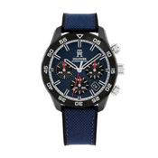 TH85 42mm Blue Dial Quartz Fabric Strap Watch image