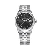 1975 36mm Black Dial Automatic Stainless Steel Bracelet Watch