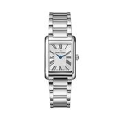 Fiaba 24x27.5mm White Dial Quartz Stainless Steel Bracelet Watch