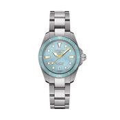 DS Action 34.5mm Blue MOP Dial Quartz Titanium  Bracelet Watch image