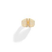 Meaningful 18K Yellow Gold Diamonds Ring image