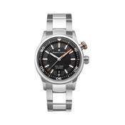 Pontos S Diver 42mm Black Dial  Automatic Stainless Steel Bracelet Watch