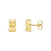 Gold Plated Haribo Gummy Bear Stud Earrings image