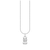 Haribo Gummy Bear Sterling Silver Pendant Necklace