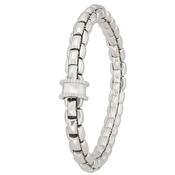 Eka 18k White Gold Diamonds Pavé Flex it Bracelet image