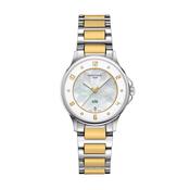 DS-6 Lady 35mm Mother-of-Pearl Dial Quartz Two Tone Stainless Steel Watch