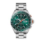 Formula 1 Chronograph 44mm Green Dial Automatic Stainless Steel Bracelet Watch image