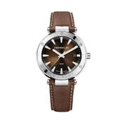 Newport 40.5mm Brown Dial Quartz Brown Leather Strap Watch