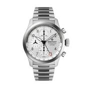 Altitude Chronograph GMT 42mm Silver Dial Automatic Stainless Steel Bracelet Watch image