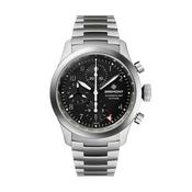 Altitude Chronograph GMT 42mm Black Dial Automatic Stainless Steel Bracelet Watch