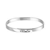 18k White Gold Diamond Move Noa Bangle Size M