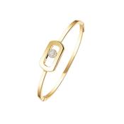 18k Yellow Gold Diamonds So Move Bangle Size L