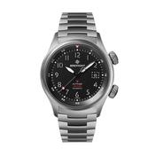 Altitude MB Meteor 42mm Black Dial Automatic Titanium Bracelet Watch