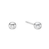 Claudette Sterling Silver Ball Stud Earrings