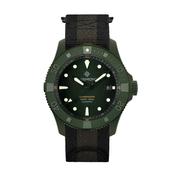 Limited Edition Supermarine Full Ceramic Jungle Green 43mm Automatic Green NATO Strap Watch