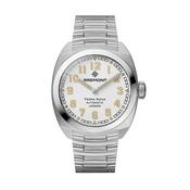 Terra Nova 38mm White Dial Automatic Stainless Steel Bracelet Watch