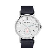 Ahoi Neomatik 38.5mm White Dial Automatic  Black Fabric Strap Watch