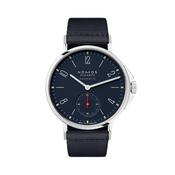 Ahoi Neomatik 36.3mm Blue Dial Automatic Black Fabric Strap Watch