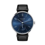 Tangente Neomatik 38.5mm Blue Dial Automatic Leather Strap Watch