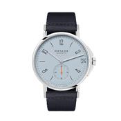 Ahoi Neomatik 38.5mm Light Blue Dial Automatic Fabric Strap Watch image
